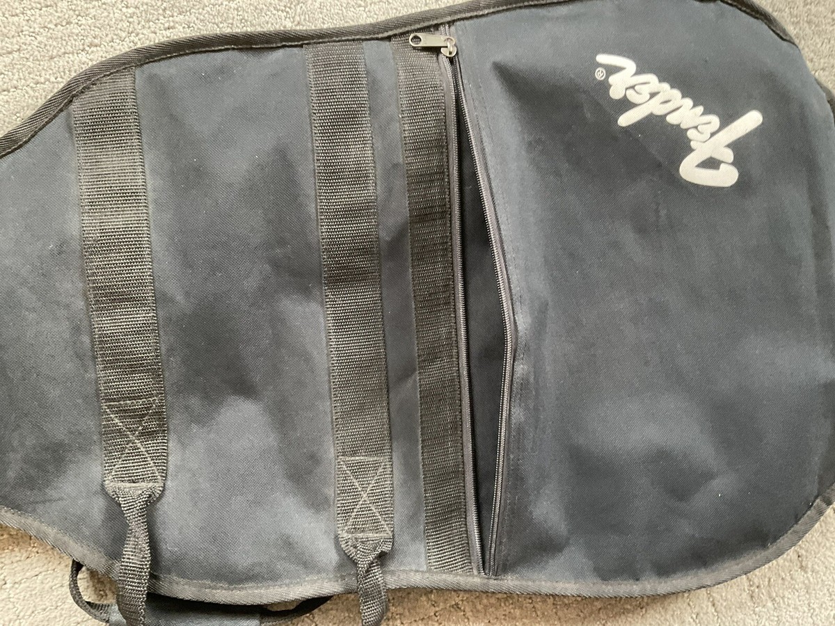FENDER ZIPPER SOFT CASE GUITAR BLACK PREOWNED | eBay FENDER ZIPPER SOFT CASE GUITAR BLACK PREOWNED | eBay