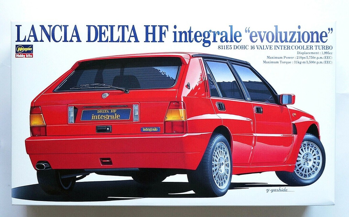 HASEGAWA 1/24 Lancia Delta HF Integrale evoluzione #CD-9 scale