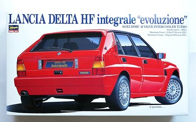 HASEGAWA 1/24 Lancia Delta HF Integrale evoluzione #CD-9 scale model kit