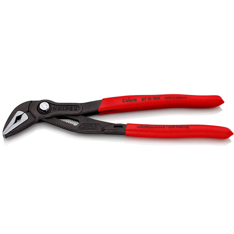 Pince multiprise tête extra mince Knipex en acier pour serrage précis