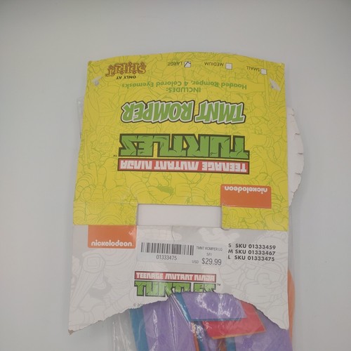 TMNT masks Ninja Turtle Nickelodeon 4pk Spirit replacement only lg 12-14 Costume - Picture 4 of 7