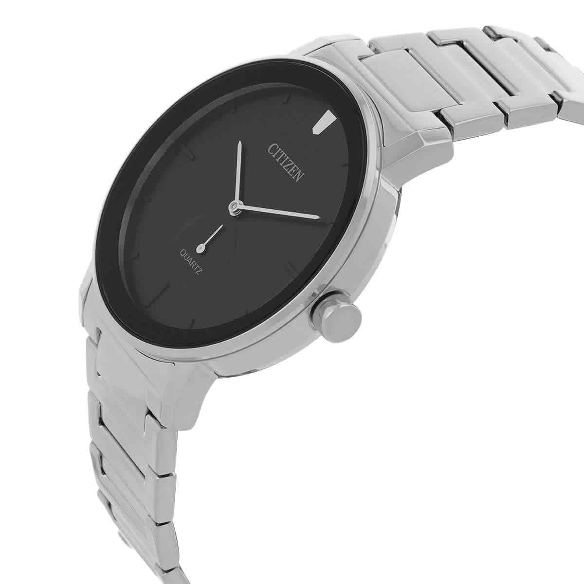 Citizen Quartz Analog Business Mens Gold Band Be9180-52e for sale  