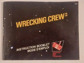 Wrecking Crew - Nintendo NES - Instruction Booklet Manual Only