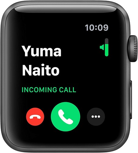 Apple Smart Watch 3 GPS 42mm Space Gray Aluminum Case Black Sport Band MTF32LL/A - Picture 4 of 16