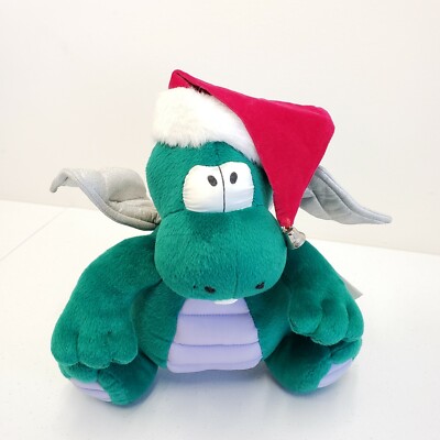 Proffitts 16'' Spark E Dragon Christmas Holiday Santa Hat 1992 Vintage Plush