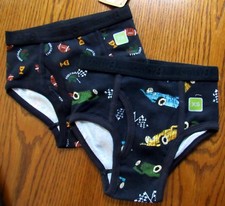 NWT CRAZY 8  2 pr Navy Blue Race Cars / Football SMALL XS 4 BRIEF UNDERWEAR