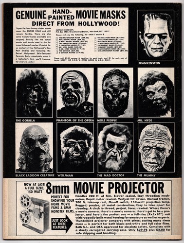Eerie No 27 May 1970 (VFN-) (7.5) Bronze Age, Warren B&W Horror Magazine - Picture 2 of 2