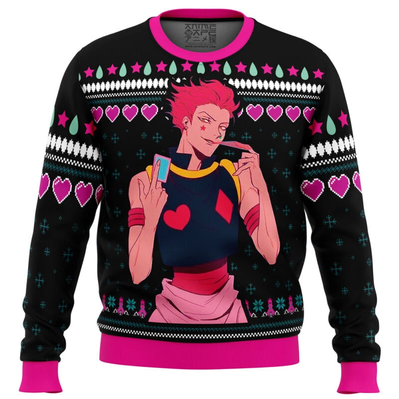 Hisoka xHunter Ugly Christmas Sweater