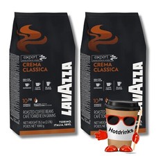 LavAzza Crema Classica Coffee, Espresso Beans x 2kg (2 x 1kg) *TWIN PACK OFFER*