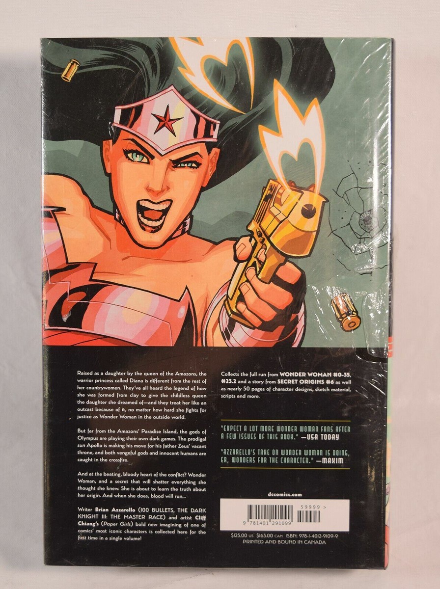 Wonder Woman Omnibus HC DC 2019 NM Azzarello Chiang New 52 0 - 35