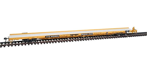 HO BLMA MODELOS 51016 ACF F89-J 89' COCHE PLANO AMARILLO TTX 601880 | Zustand: New