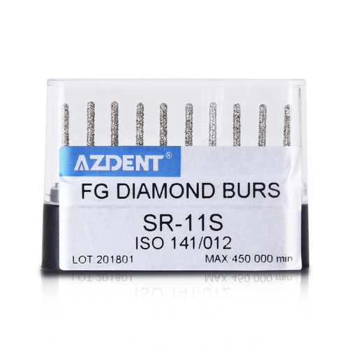 Dental Diamond FG Burs Super Coarse Round Cone Taper High Speed Polishing Drills - Picture 91 of 110
