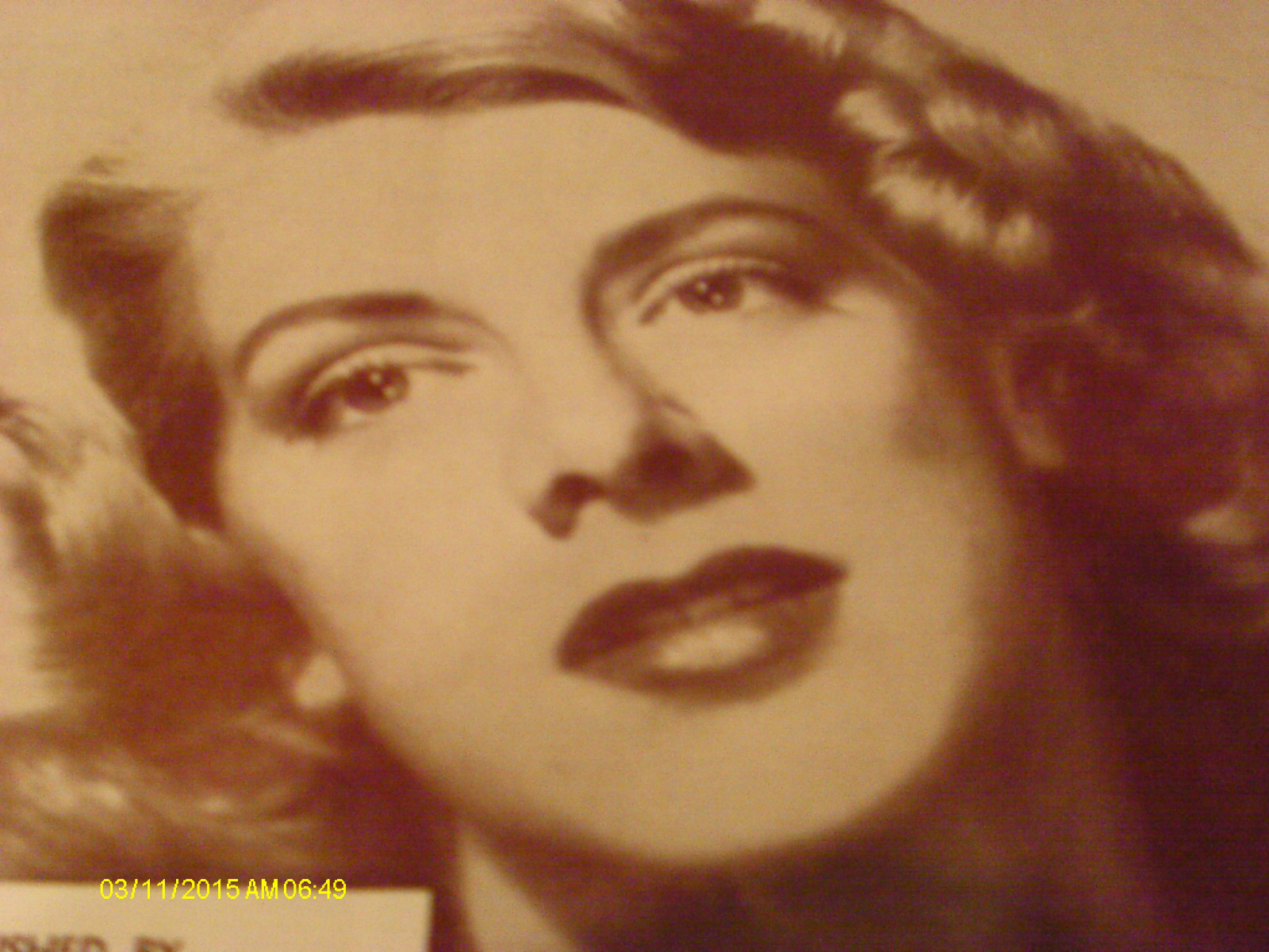 Rosemary Clooney Half As Much 1951 Photo Sheet Music eBay