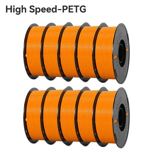 Lote de carretes de filamento de impresora 3D mate Kingroon 10 kg PLA PETG de alta velocidad - Imagen 64 de 76