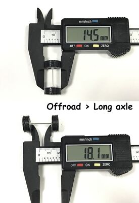 R549 Hotwheels 1/64 Real Riders # TE37 Blue 10mm Long , Rubber - Foto 8