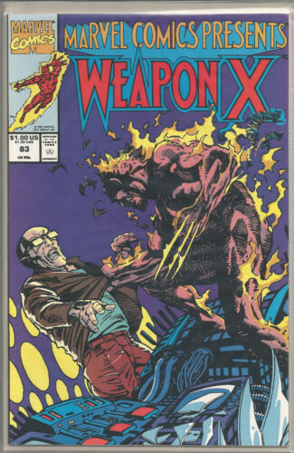 Marvel Comics Presents #83 Weapon X (1991, Marvel) NM-M New/Old Stock FREE S/H! - 第 1/1 張圖片