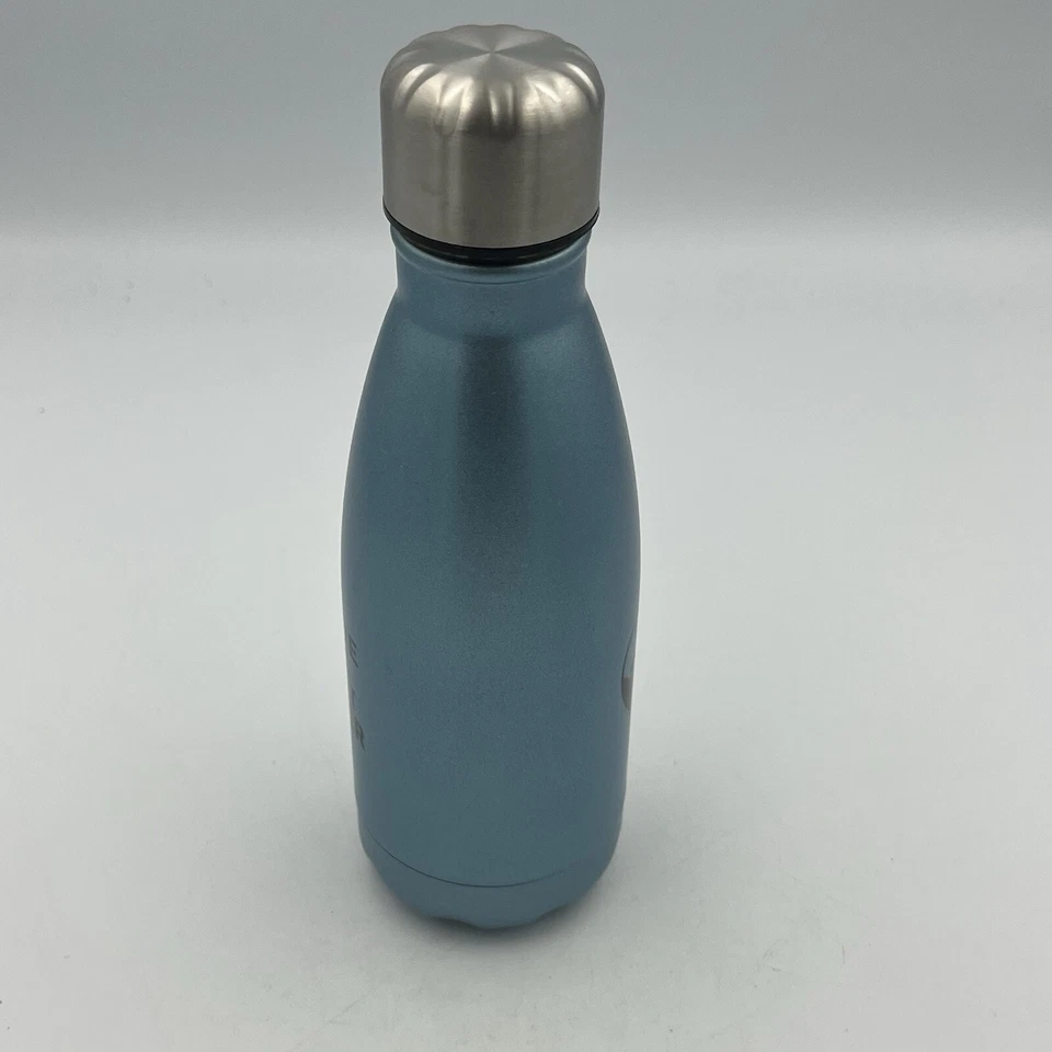 Victoria's Secret Pink Blue Metal Water Bottle "We're All Part Water" - Image 3 of 4