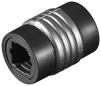 Goobay  Toslink Kupplung 2* Buchse Adapter SPDIF S/P-DIF TOS-Link Verlängerung
