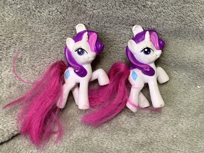 2 My Little Pony MLP OMA 23 Hard purple maine,  hair brushable on tail.