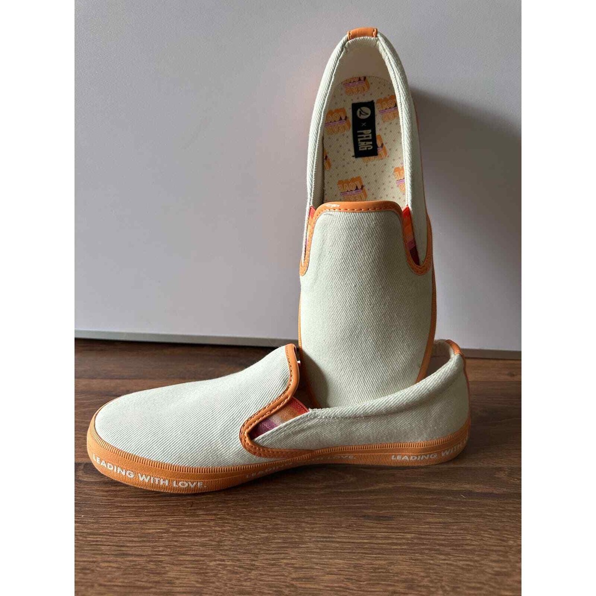 Sperry Crest Twin Slip On Sneaker Shoes mens size 13 New Sperry x JAWS Crest Twin Gore Stripe Slip | Mercari main image 4
