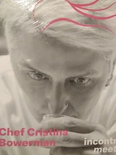 Chef Cristina Bowerman Incontra Meets Eugenio Tibaldi Nuovo in cellophane