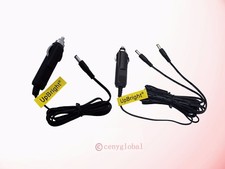 Auto Charger For RCA DRC97283 DRC79982 9" Dual Screen Mobile DVD System Player