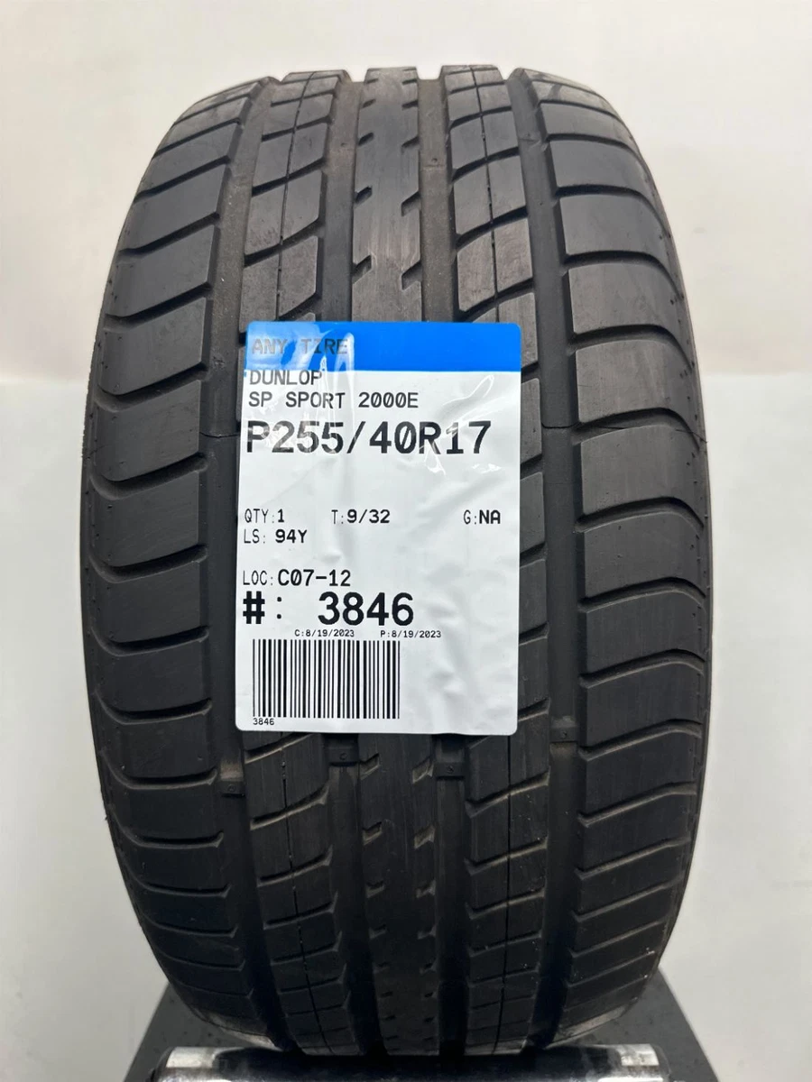 Dunlop 255/40/17 Car & Truck Tires for sale | eBay