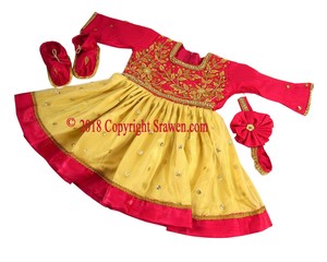 frock set for baby girl