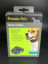 Premier Pet Bark Collar Size For Small Dogs 8lbs  NEW