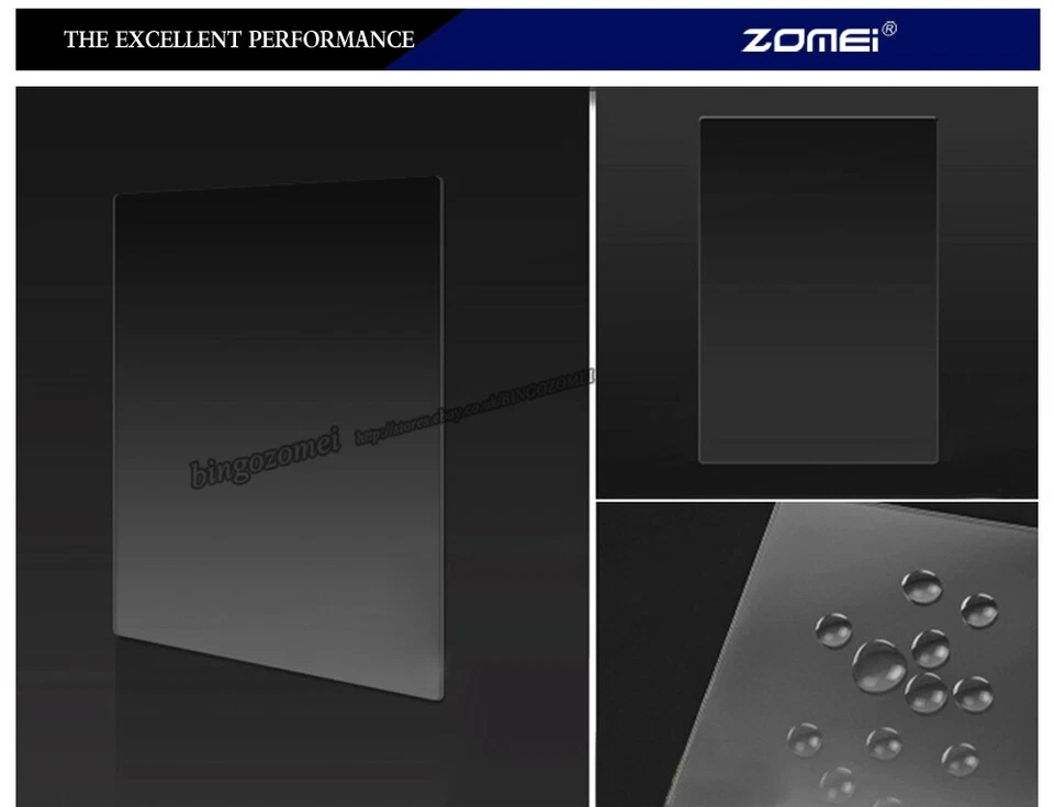 ZOMEI Graduated ND2(0.3) 方形密度中性过滤器适用于 Cokin Z 系列 4"x6" — 第 4/4 张图片