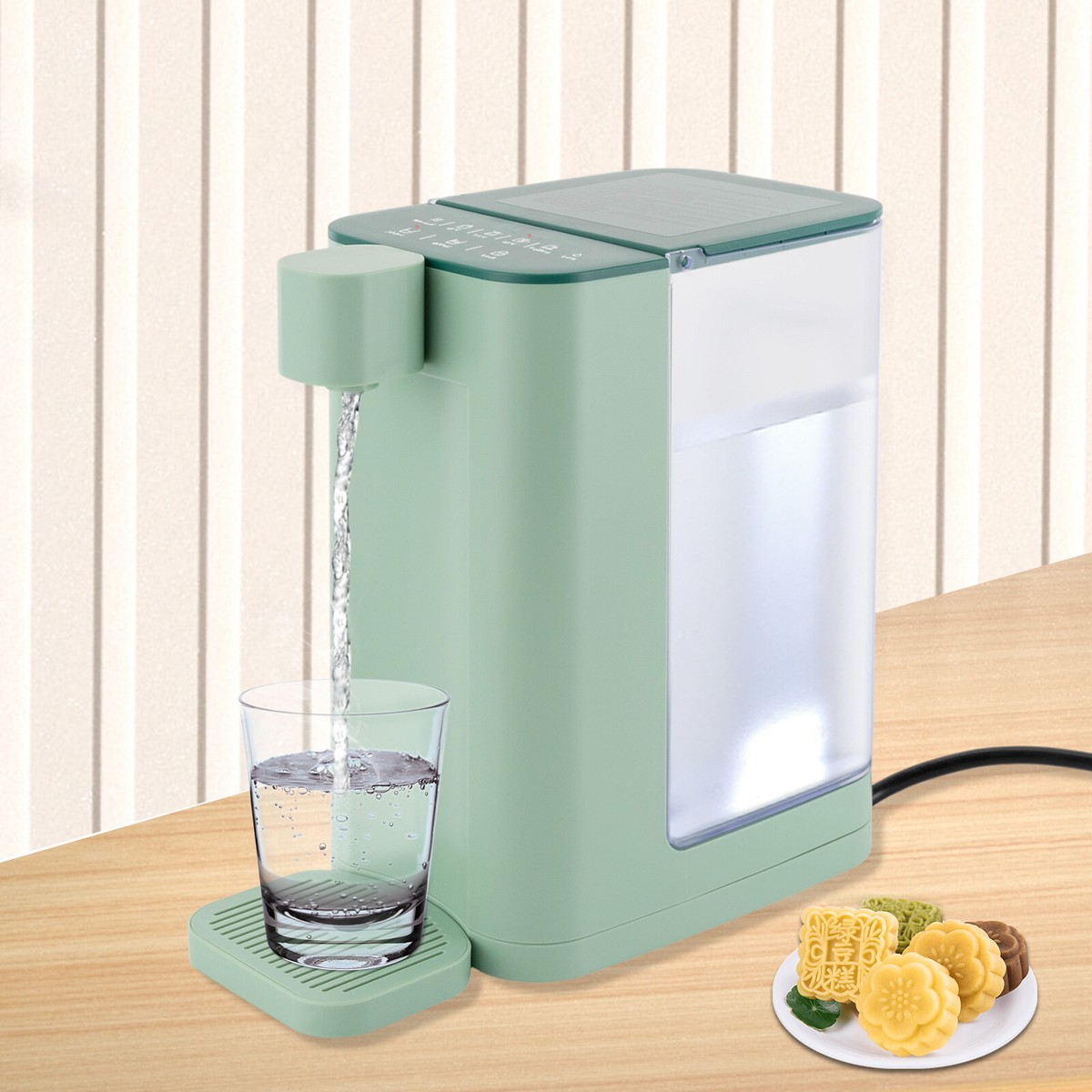Portable Mini Instant Hot Water Dispenser Touch Boil Water Machine 110V  Green US | eBay