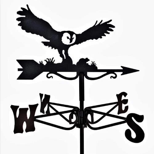 Weather Vane Roof Weather Vane Wind Direction Weathervane Owl Vane for Outdoor - Picture 17 of 17