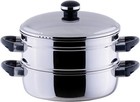MIYACO OJ-19-1S OBJET S/Steel 2 Tier Steamer Pot 28cm Steaming  Made in Japan