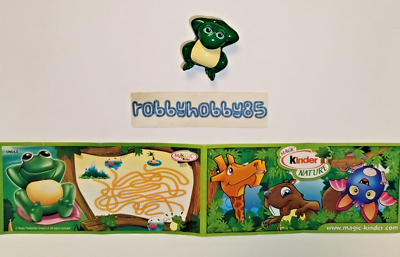 UN013 Frog + Paper Long Kinder Surprise Italy 2010/2011 Forest