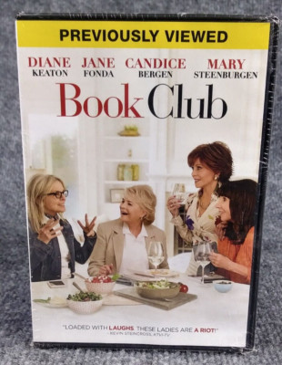 Book Club (DVD, 2018) Diane Keaton, Jane Fonda, Candice Bergen