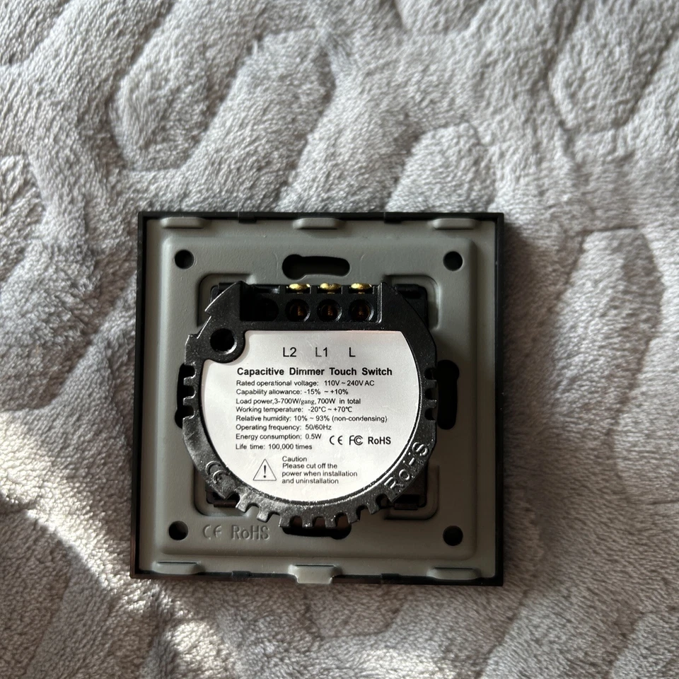 Smart Home Switch & Socket Capacitive Dimmer Touch Switch & LED Adaptor In Box - Image 2 of 4