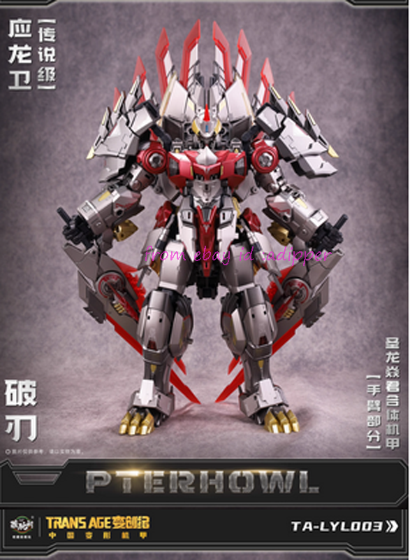 CangToys Ct-Longyan 03 Ta-Lyl003 Breakhorn Slag Action Figure In