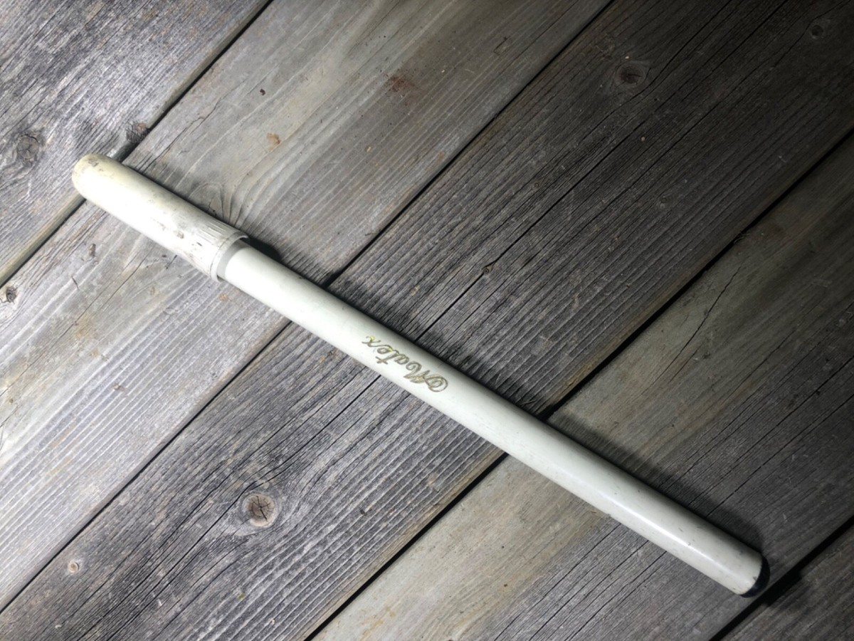 VINTAGE WHITE MATEX FRAME PUMP BICYCLE STEEL FRAME PUMP PRESTA JAPAN