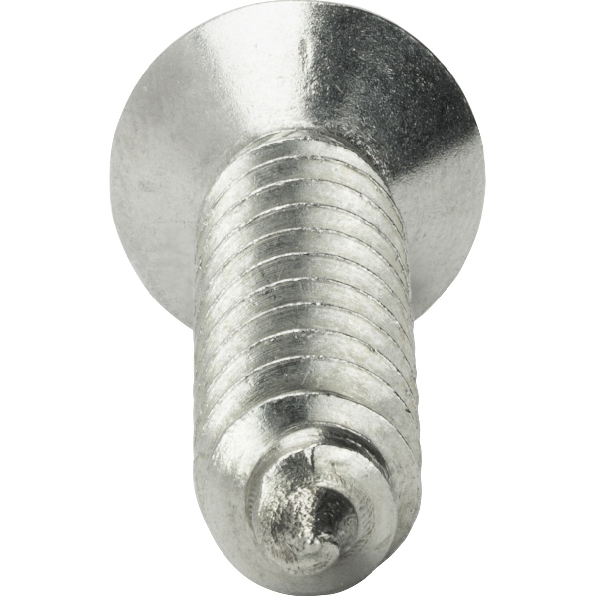 18-8 Stainless Steel Phillips Flat Head Sheet Metal Screws #8 x 1.00 L, 200 pcs