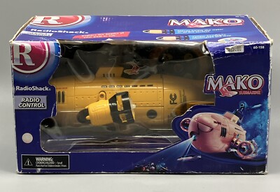 Mako Radio Control Shark Submarine by RadioShack New In Box