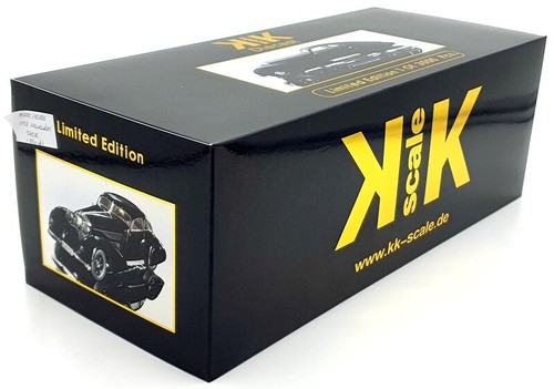 KK Scale 1/18 Scale Diecast KKDC180081 - 1938 Mercedes 540K - Black - Picture 5 of 5