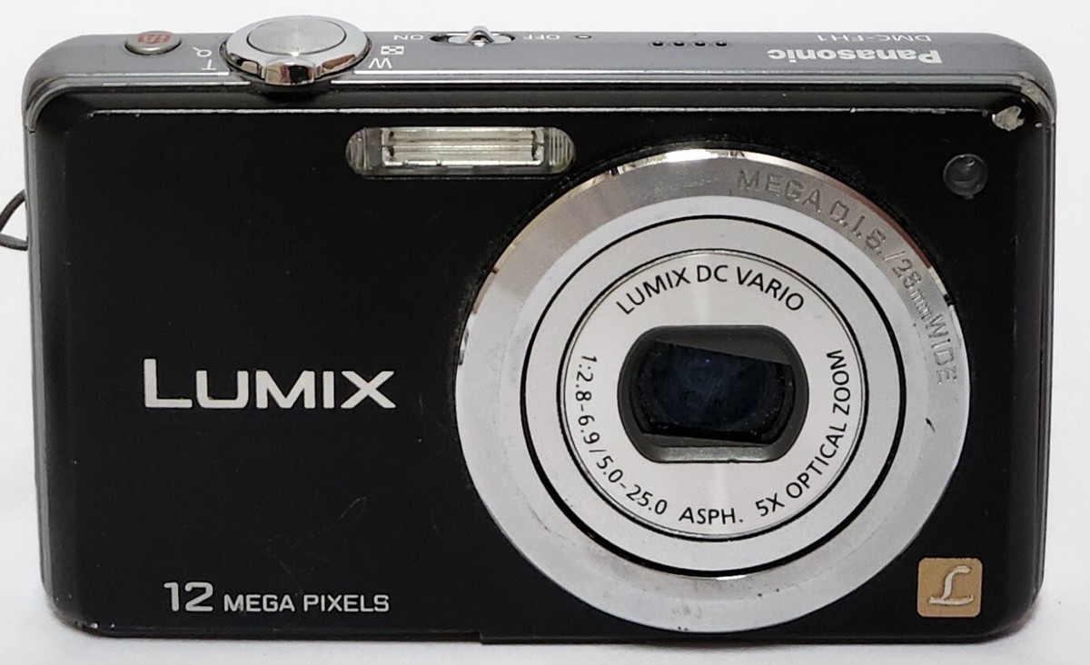Panasonic LUMIX DMC-FH1/DMC-FS10 12.1 MP Digital Camera - Silver