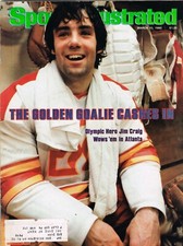 1980 Sports Illustrated Miracle On Ice Jim Craig Olympic gold medal Lake Placid