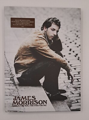 James Morrison   Songs For You, Truths For Me Deluxe Book CD DVD  Edition   New