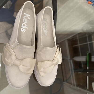 Triple Decker Bow Sneaker Womens Keds Triple Decker Bow