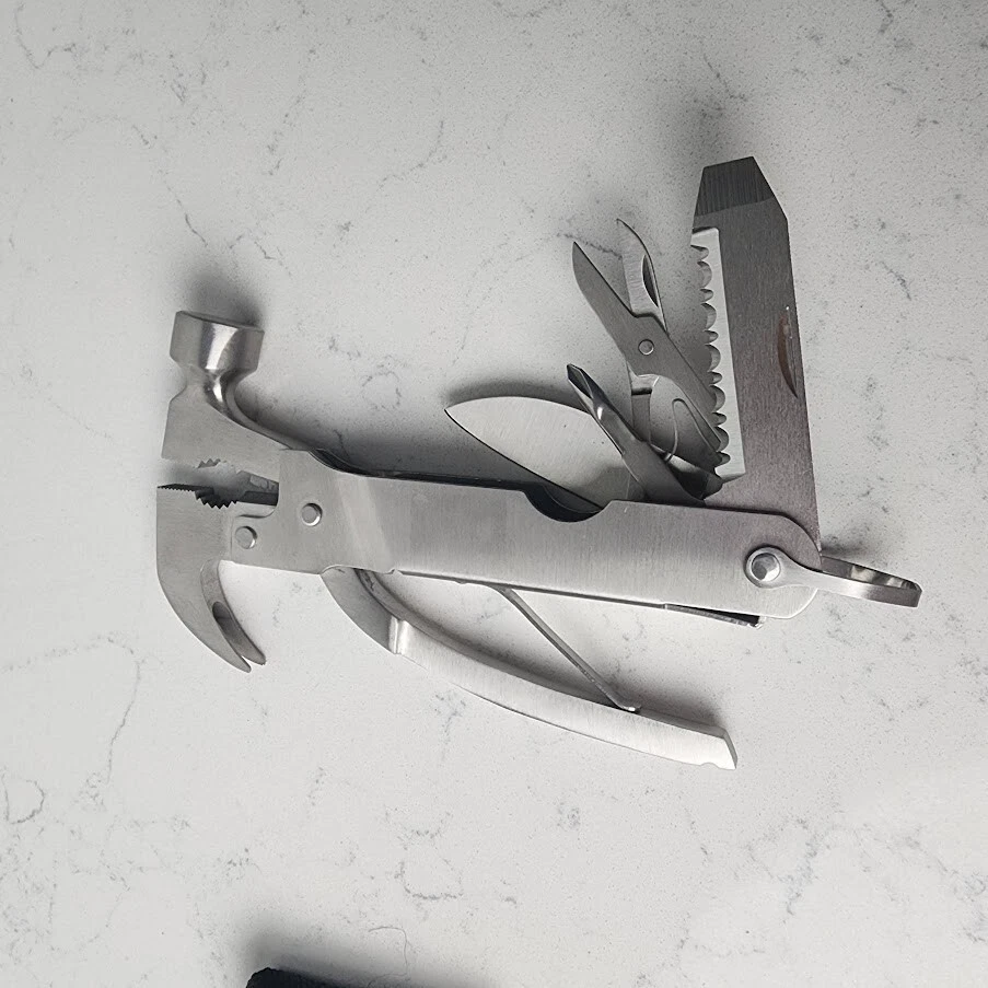 Multi Tool With Hammer, 5.5" long x 2.75" Wide @ hammer head