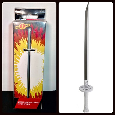 2022 Icon Heroes Gi Joe - Cobra Ninja Storm Shadow Sword Letter Opener