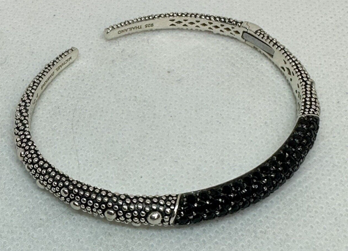 Michael Dawkins Sterling 925 Starry Night Collection Lot 3 Hinged Cuff Bracelet - Picture 20 of 22