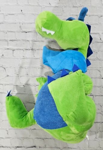 Toys R Us Green Dragon Plush 28" Stuffed Toy Animal Adventure 2013 Retired - Picture 3 of 10