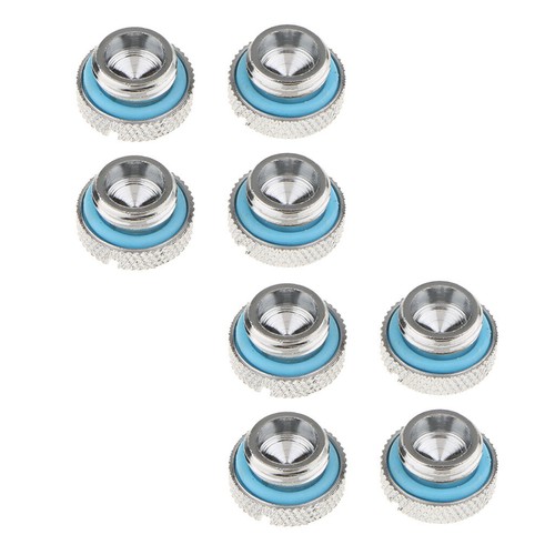 8 Stück Wasserkühlung G1/4 Plug Stop Plug Fitting für PC Wasserkühlung - Afbeelding 2 van 10